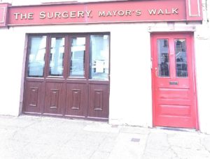 waterford gp practice mayors walk surgery exterior